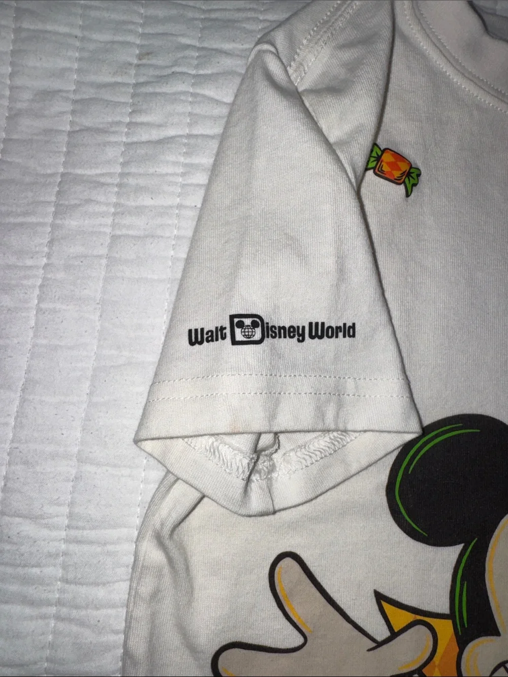 Disney Parks WDW 2026 Mickey Candy Halloween Kids Tee Shirt